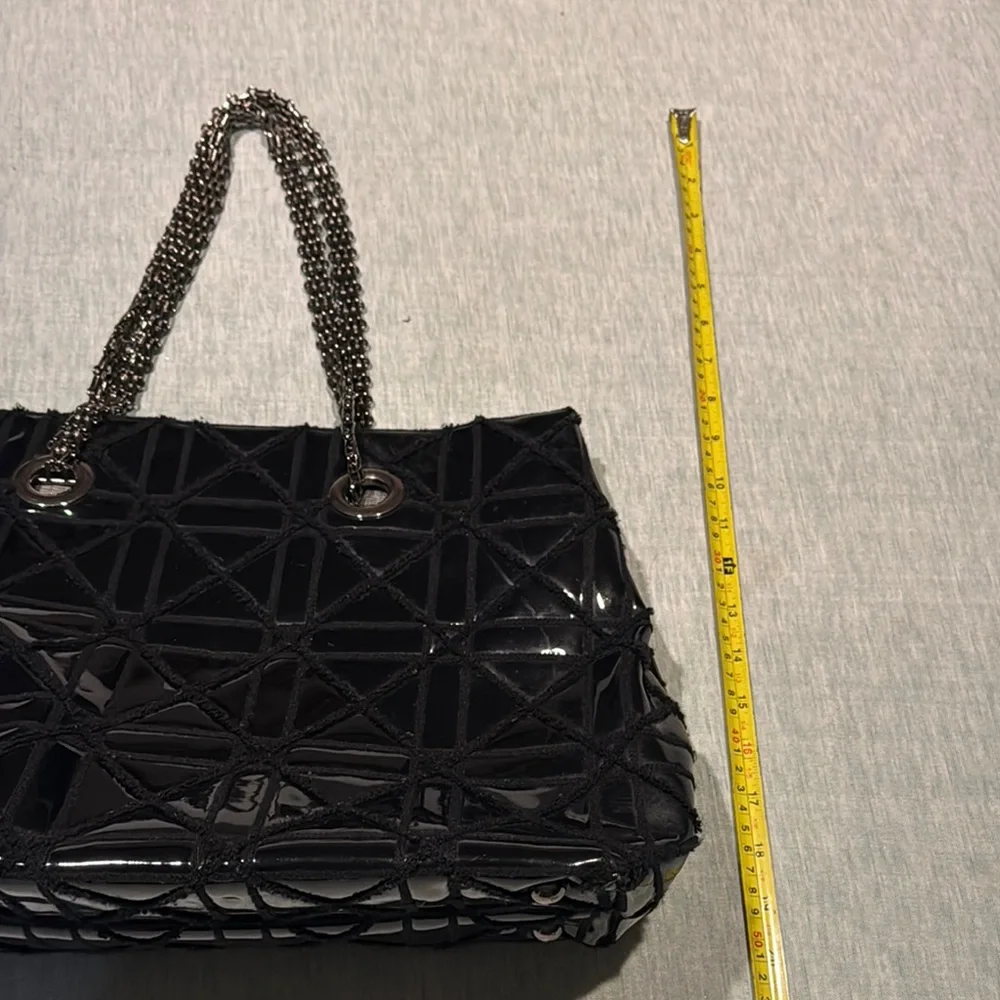 Big Buddha Black Quilted Tote Bag